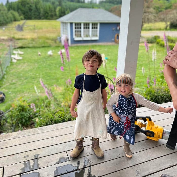 Helping Hands Clean the Pump